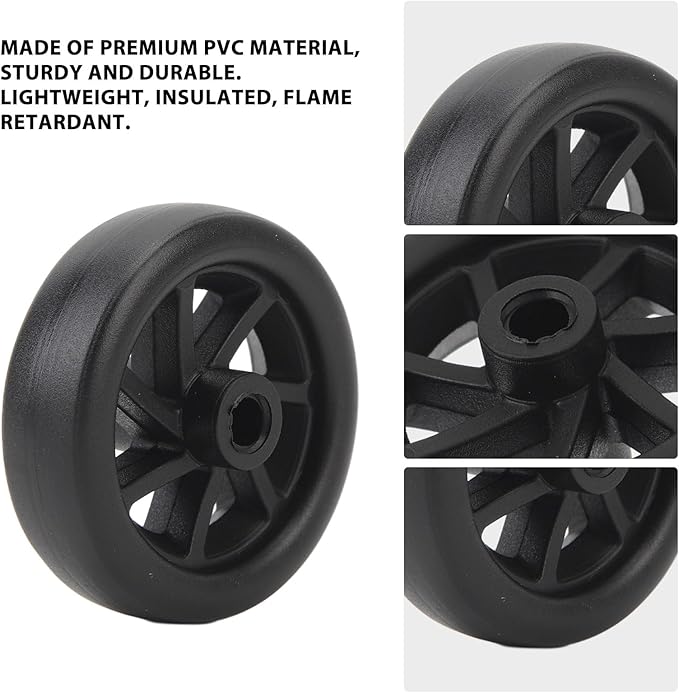 4Pcs Luggage Wheel Luggage Wheel Replacement Kit Replacement Suitcase Wheels for Travelers Hiking Travel Replacement Luggage Wheels
