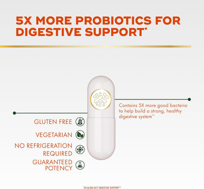 Align Probiotic, Extra Strength, Probiotics for Women and Men, Probiotics for Men, Probiotic Capsules have 5X CFUs, 42 Capsules