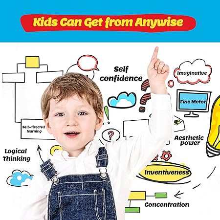 AnyWise Air Dry Clay Kit for Kids, Modeling DIY Magic Clay, Creative Art Children Gift, Sculpting Tools, with Super Soft and Light Foam, Individual Box, Safe Craft Toys for Boys Girls - Pet Paradise