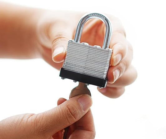 4 Pack Keyed Alike Padlocks - 40mm High Security Heavy Duty With Keys for Gym, Warehouse - Outdoor Locks With Same Key