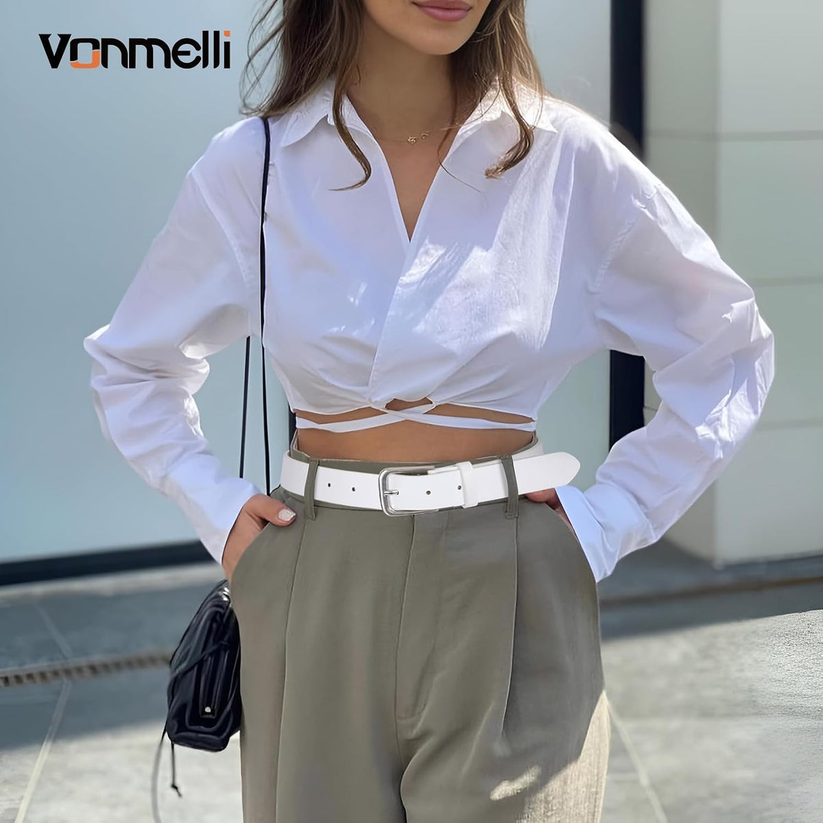 Women's Soft Faux Leather Belt for Jeans Pants Dress Fashion Ladies Waist Belt with Gold/Silvery Buckle Waist L 38"-42"