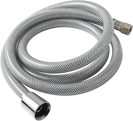 Kingston Brass KBSH601 60-Inch Kitchen Side Sprayer Hose, GrayPolished Chrome
