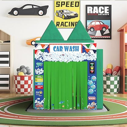 Play Panel for Kids Play Couch Foam Sofa Childrens Home Play Modular Couch (Sofa not Included) - Car Wash - Set of 2 (Entrance  Exit)