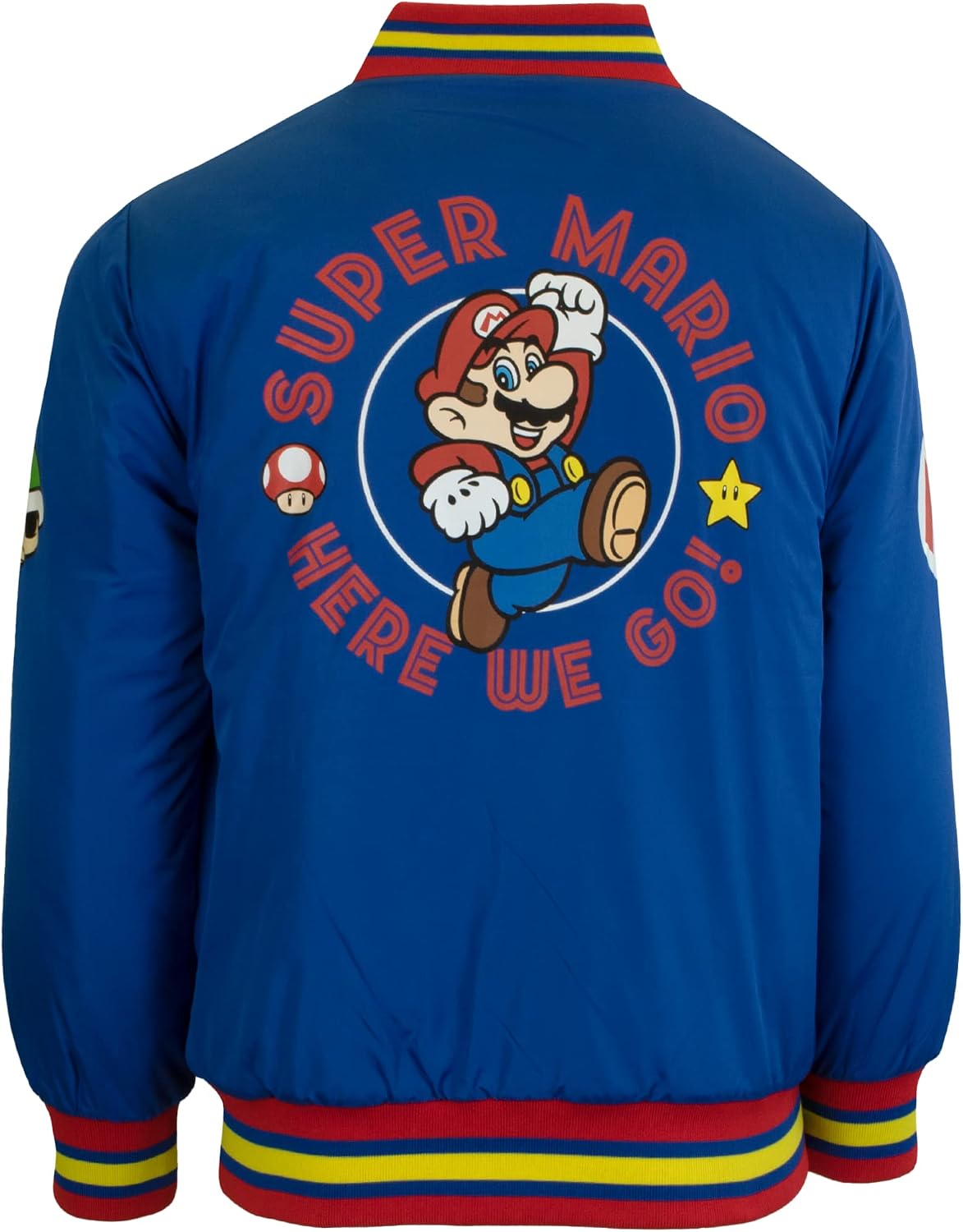Super Mario Bomber Jacket for Boys