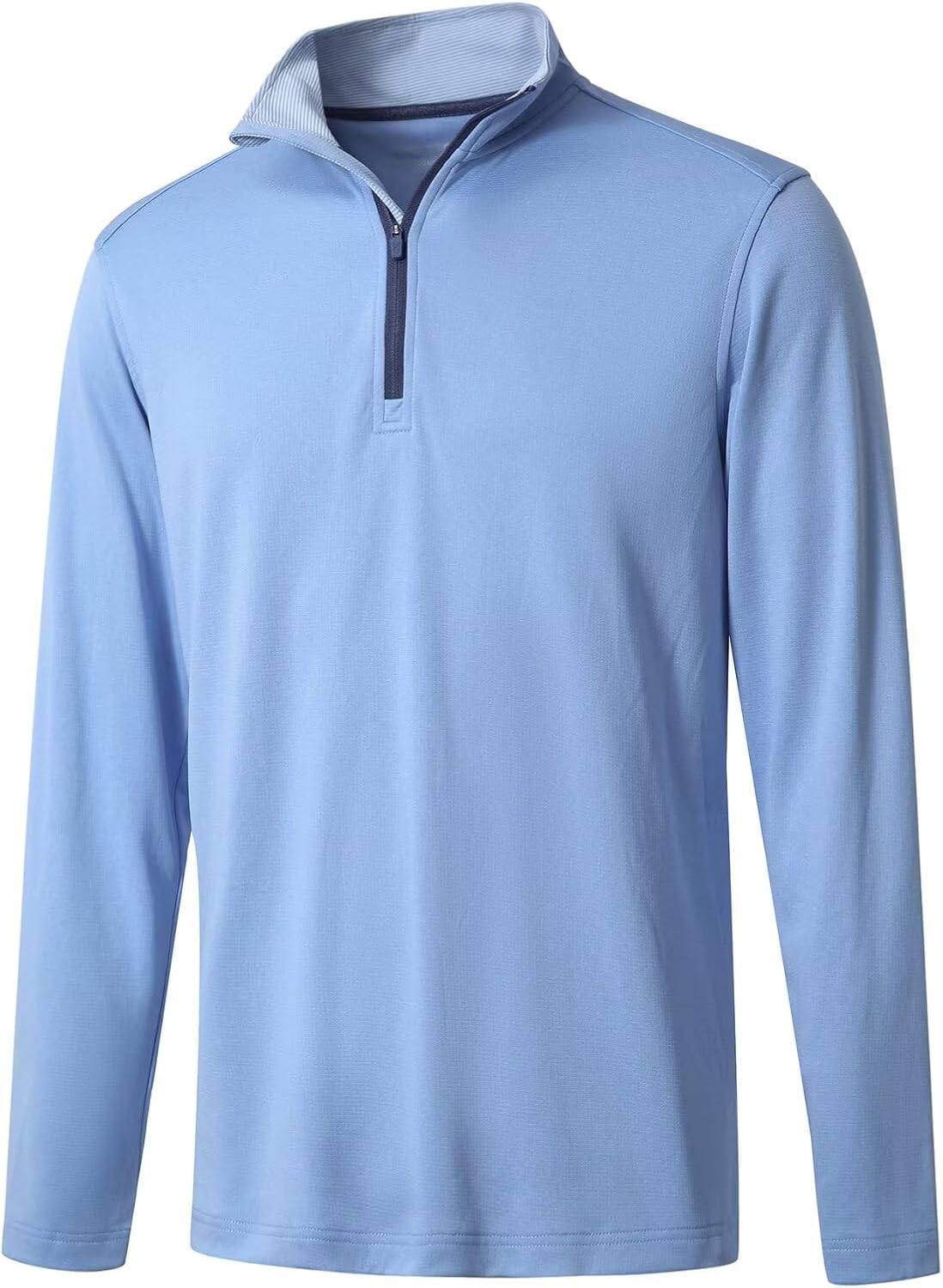 M MAELREG Quarter Zip Golf Pullover Men Dry Fit Long Sleeve Performance Wicking Mock Neck 1/4 Zip Pullover Mens Sweatshirt.