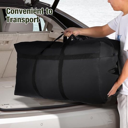 REDCAMP Foldable Travel Bag, Large Sports Bag, 75L96L100L, Lightweight Waterproof Tote Bag