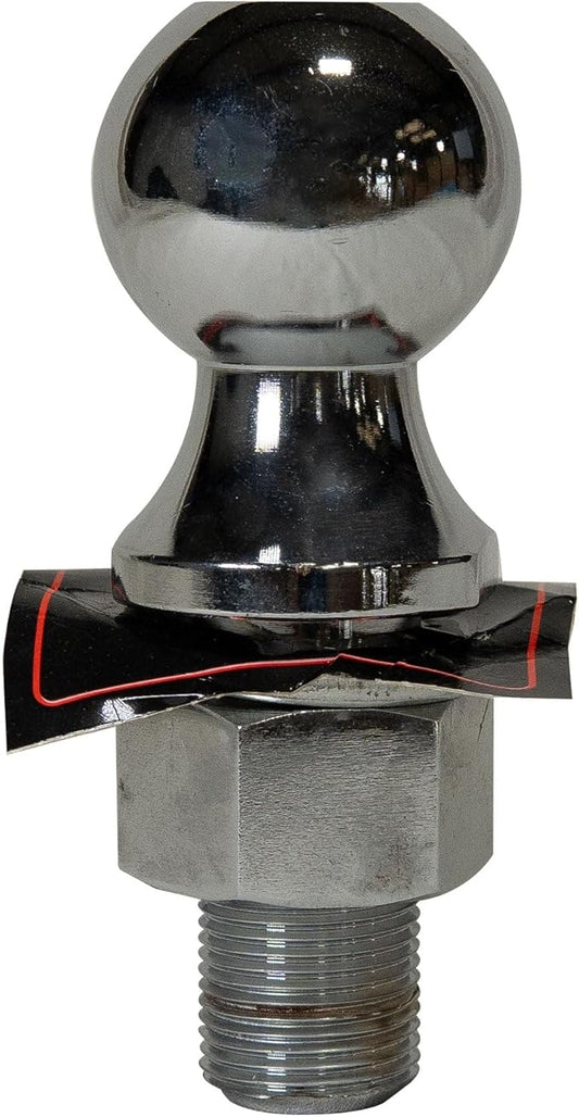 Prime Steel Trailer Tow Hitch Ball 2K Capacity, Chrome (PS-18033)