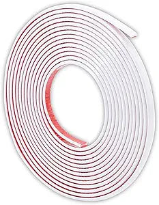 32.8FT Peel and Stick Molding & Wall Trim, Flexible Self-Adhesive Decorative Strip for Tile, Mirror, Ceiling, Floor, Panel, Cabinet