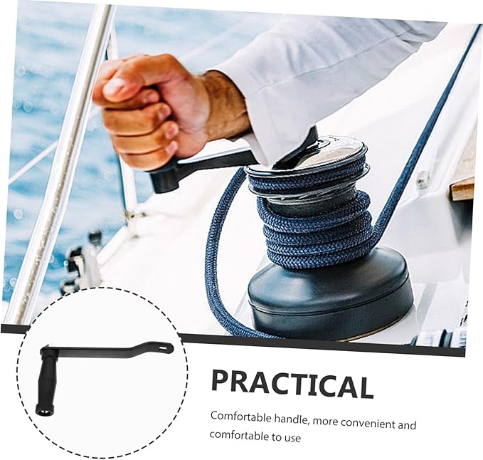 Unomor Ergonomic Marine Trailer Winch Handle Replacement for Boat Trailer Crank Handles