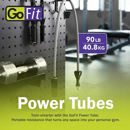 GoFit Resistance Training Power Tubes 40 lbs - black