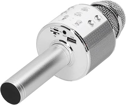 Karaoke Microphone, Voice Changer Microphone Microphone for Singing Christmas Birthday Gifts Portable Handheld Mic Speaker Machine for All Smartphones for Girls Kids Adults All Age