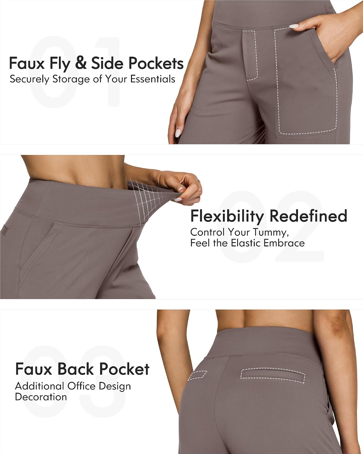 Wide leg yoga pants made from soft, moisture-wicking fabric providing luxurious comfort and flexibility with a high-waist design for a flattering fit.