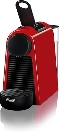 Nespresso Essenza Mini Espresso Machine by De'Longhi, 0.6 liters, Red
