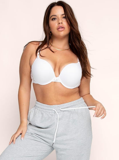Smart & Sexy Women's Maximum Cleavage Underwire Push Up Bra