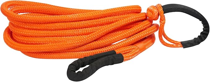 30 in Kinetic Recovery Rope, 30% Ductility, 30580 Pounds Strength, Self-Tightening Structure, with Oxford Cloth Protective Cover, can be Used in a Variety of Vehicles or Ships