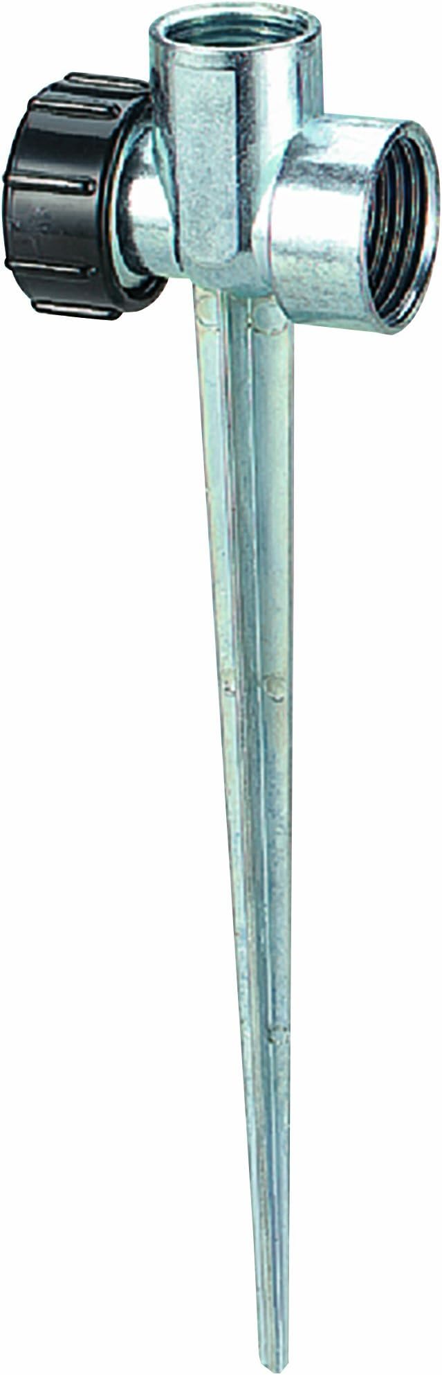 Orbit 12" Zinc Flow-Thru Spike Base