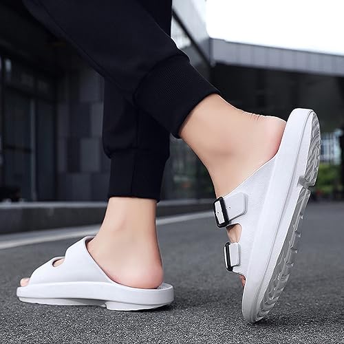 Quick Drying Thick Sole Slippers Home Shower Soft Platform Sandals Indoor & Outdoor Extremely Comfy EVA Pillow Slippers