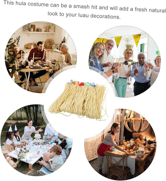 Hula Skirt for Women Authentic Hawaiian Costumes Party Festival Performance Dress