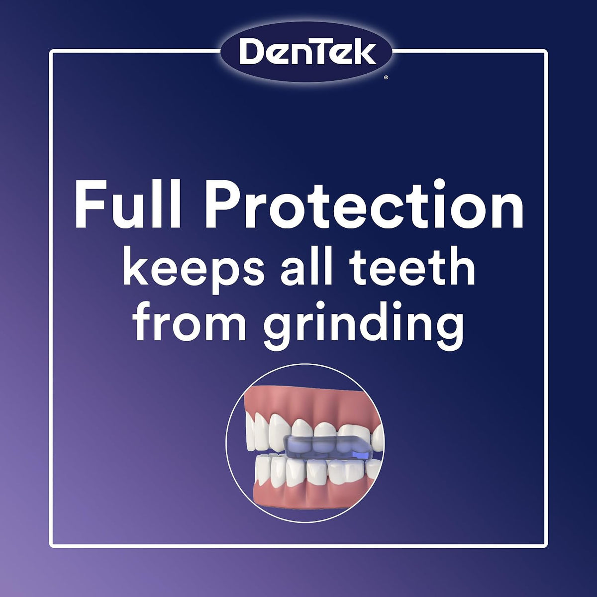 DenTek Ultimate Dental Guard, Slim-Fit Mouth Guard for Grinding Teeth at Night, FDA Cleared Night Guard, 1 Count