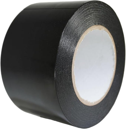 GGR Supplies T.R.U. LDPE Heavy-Duty Greenhouse Polyethylene Repair Weatherseal Film Tape. Long Term UV Exposure Ideal for Sealing and Seaming. (Black, 3" X 36 Yards)