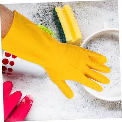 Rubber Cleaning Washing for Dishes Kitchen Heavy Duty Dishwashing Cleaning Dishwashing (Medium)