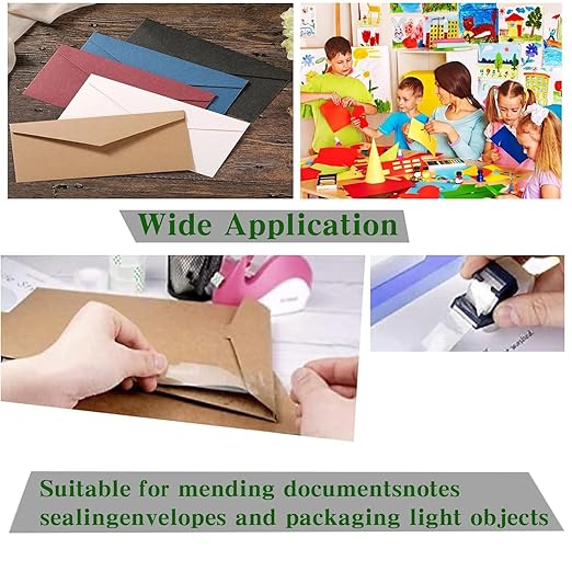 6 Rolls Transparent Tape Refills Rolls Each Rol 1 inch Corel 3/4 x 980 Inches,for School,Office, Home.