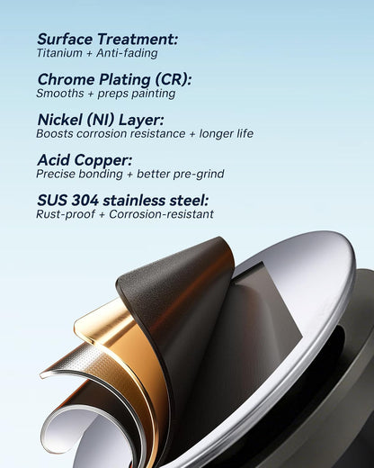 ARCORA Pop Up Sink Drain with Overflow, Chrome Bathroom Sink Drain, Pop Up Drain for Vessel Sink