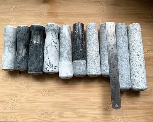 6 in Granite Replacement Pestle (Only Pestle Mortar is not Included) Black Polishing