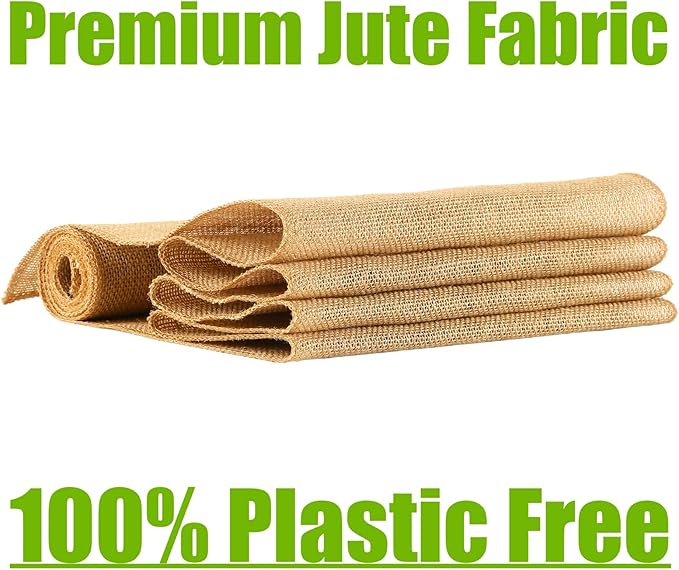Burlap Table Runners 30x275cmNatural Rustic Decor for Weddings, Parties  Home TableclothPremium Jute Fabric RollsEco-Friendly Hessian Linens DIY Crafts