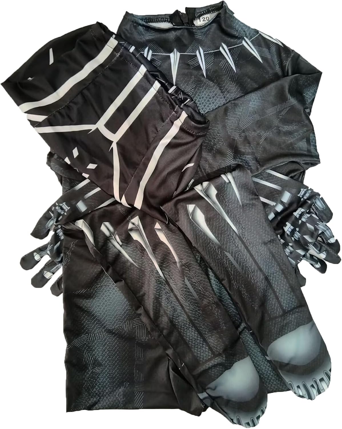 Halloween, Christmas and birthday role-playing costumes, as well as full-body tights for kids (medium) mask and full body