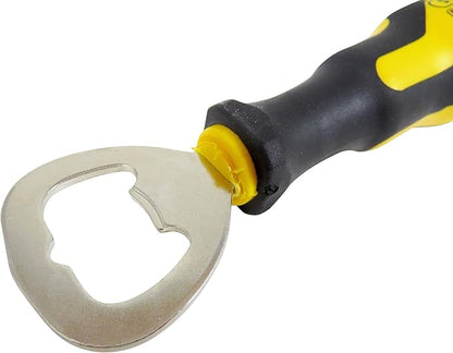 Narex 889302 Promotional Bottle Opener 5-14 Inch Long Thermoplastic Soft-Grip Handle