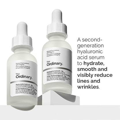 The Ordinary Most Loved Collection For Even Skin Tone and Texture - Skin Care Bundle Set - Hyaluronic Acid 2  B5, Niacinamide 10  Zinc 1, Ordinary Caffeine Solution 5  EGCG