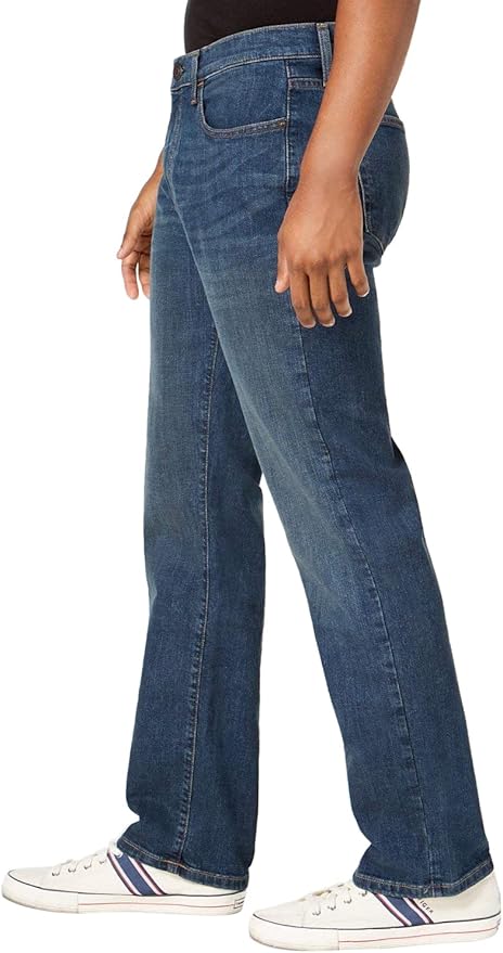 Tommy Jeans Men's Denim Relaxed Fit Jeans in Rinse