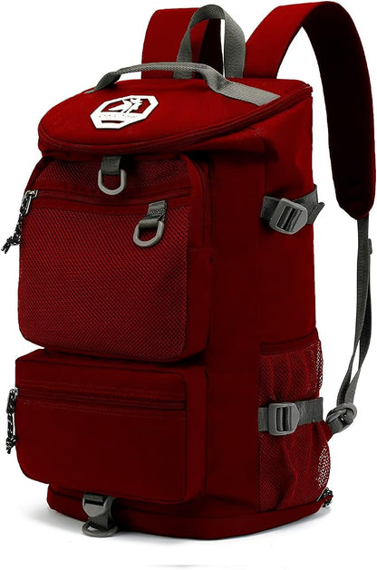 Kalesi Gym Duffle Bag Backpack 4-Way Waterproof with Shoes Compartment for travel Sport Hiking laptop
