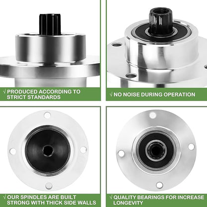 Deck Spindle Assembly for Hustler 44 52 inch FasTrak Mini Z Super Mini 783506