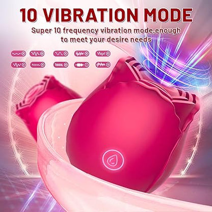 2024 New Toy for Women,Adult Toys for Women Portable Pleasure Sexy Toy Sensory Licking Sucking Massage Tool USB Fast Charge,8 Modes,Waterproof RK-7