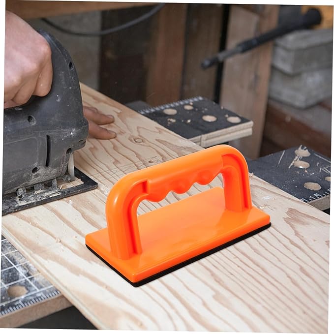 Push Block Replacement for Woodworking Safety Push Block for Table Saws Orange