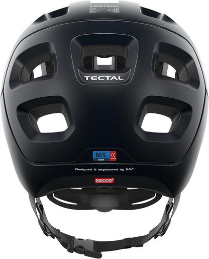POC Tectal Bicycle Helmets Uranium Black Size Large 59/62