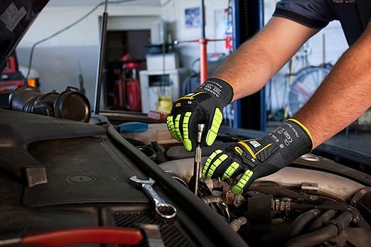 Ansell Ringers Gloves R840VP Impact Resistant Gloves (Vend Pack) SIZE 8,0 Case of 48 pairs