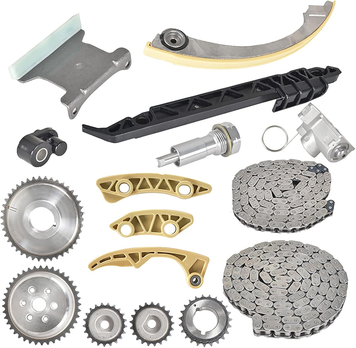 labwork Timing Chain Kit 94201S 9-4201S 94201SX Replacement for Saturn Aura 2.4L L4 2008-2009 Replacement for Chevy Equinox 2.4L L4 2010-2015