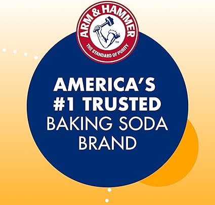 ARM  HAMMER Baking Soda Made in USA, Ideal for Baking, Pure  Natural, 2.7lb Bag