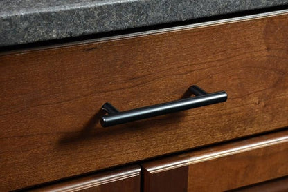 CKP Brand 3489-4 in. (102mm) Steel Bar Pull, Black Powder Coated