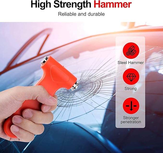 Car Seatbelt Cutter Window Punch Breaking Emergency Escape Tool