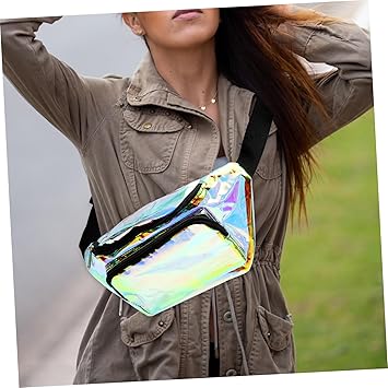 Fanny Pack for Girls Fashionable Chest Pack Double Zipper Practical and Portable for Daily Use