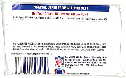 1989 Pro Set Football Series One Pack
