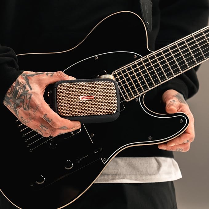Positive Grid Spark GO 5W Ultra-Portable Smart Guitar Amp, Headphone Amp & Bluetooth Speaker with Smart App for Electric Guitar, Acoustic or Bass