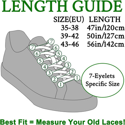 Endoto Shoe Laces for Veja Replacement Shoelaces Strings
