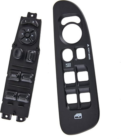 Power Window Switch Fits for 2002-2010 Dodge Ram 1500 2500 3500, 2001-2004 Dodge Dakota, Driver Side Control Door vidrios Master Switch OEM 56049805AB