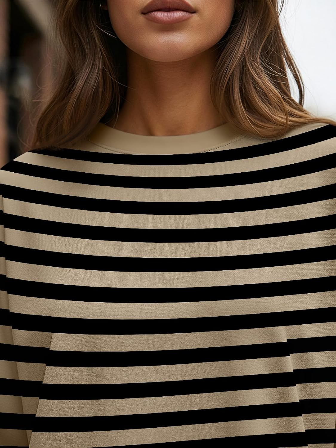 Trendy Queen Womens Oversized Long Sleeve Shirts Fall Tops 2026 Basic Tee Casual Workout Y2K Clothes