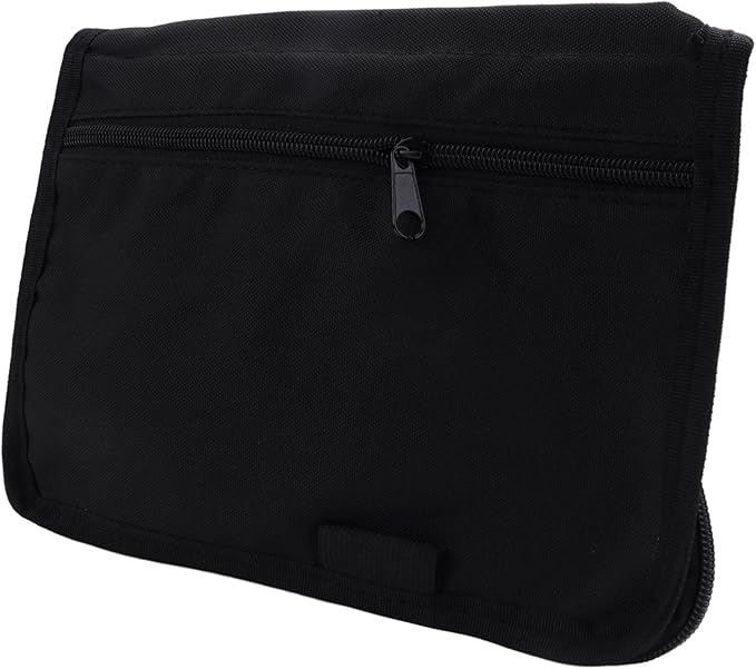 Universal Glove Box Organizer Storage Holder for Manuals Car Documents Glove Bag with Multi Pockets, Black, 500039075